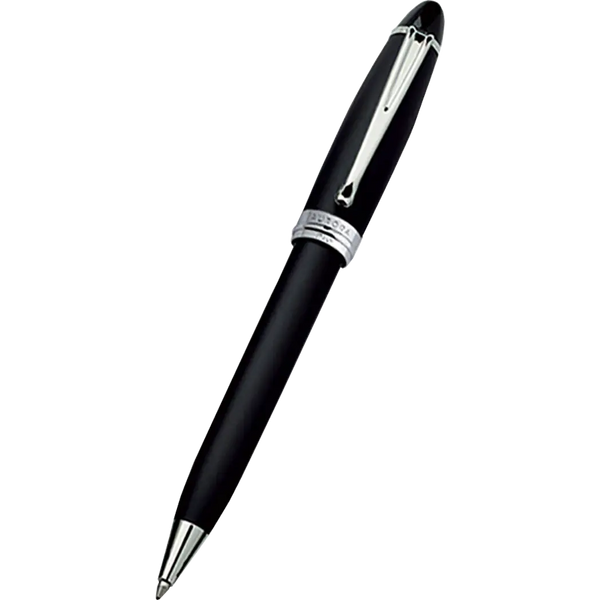 Aurora Ipsilon Ballpoint Pen - Satin Black-Pen Boutique Ltd