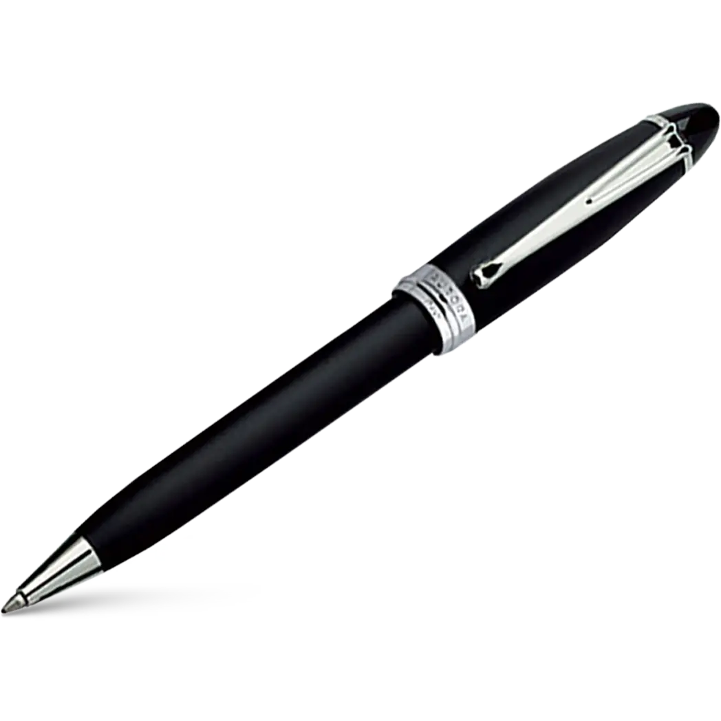 Aurora Ipsilon Ballpoint Pen - Satin Black-Pen Boutique Ltd