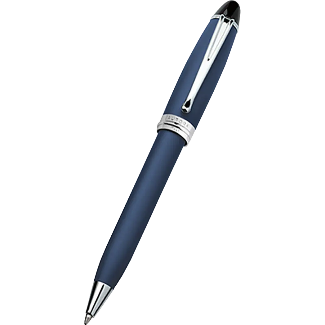 Aurora Ipsilon Ballpoint Pen - Satin Blue-Pen Boutique Ltd