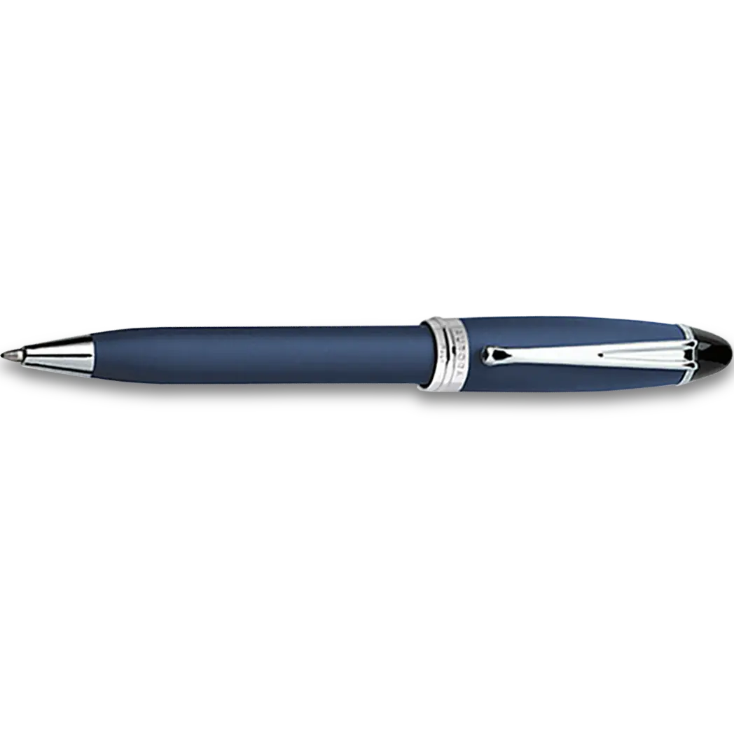 Aurora Ipsilon Ballpoint Pen - Satin Blue-Pen Boutique Ltd