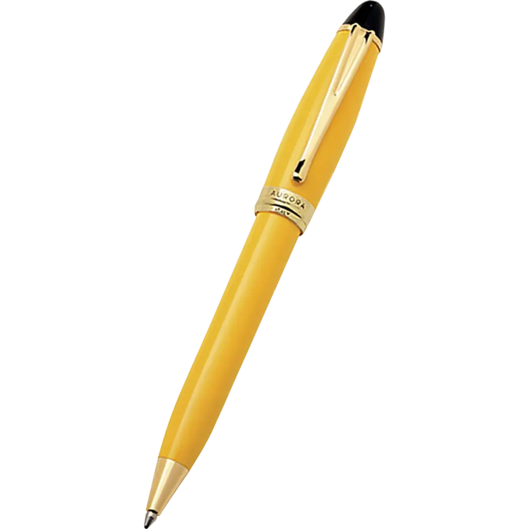 Aurora Ipsilon Ballpoint Pen - Yellow-Pen Boutique Ltd