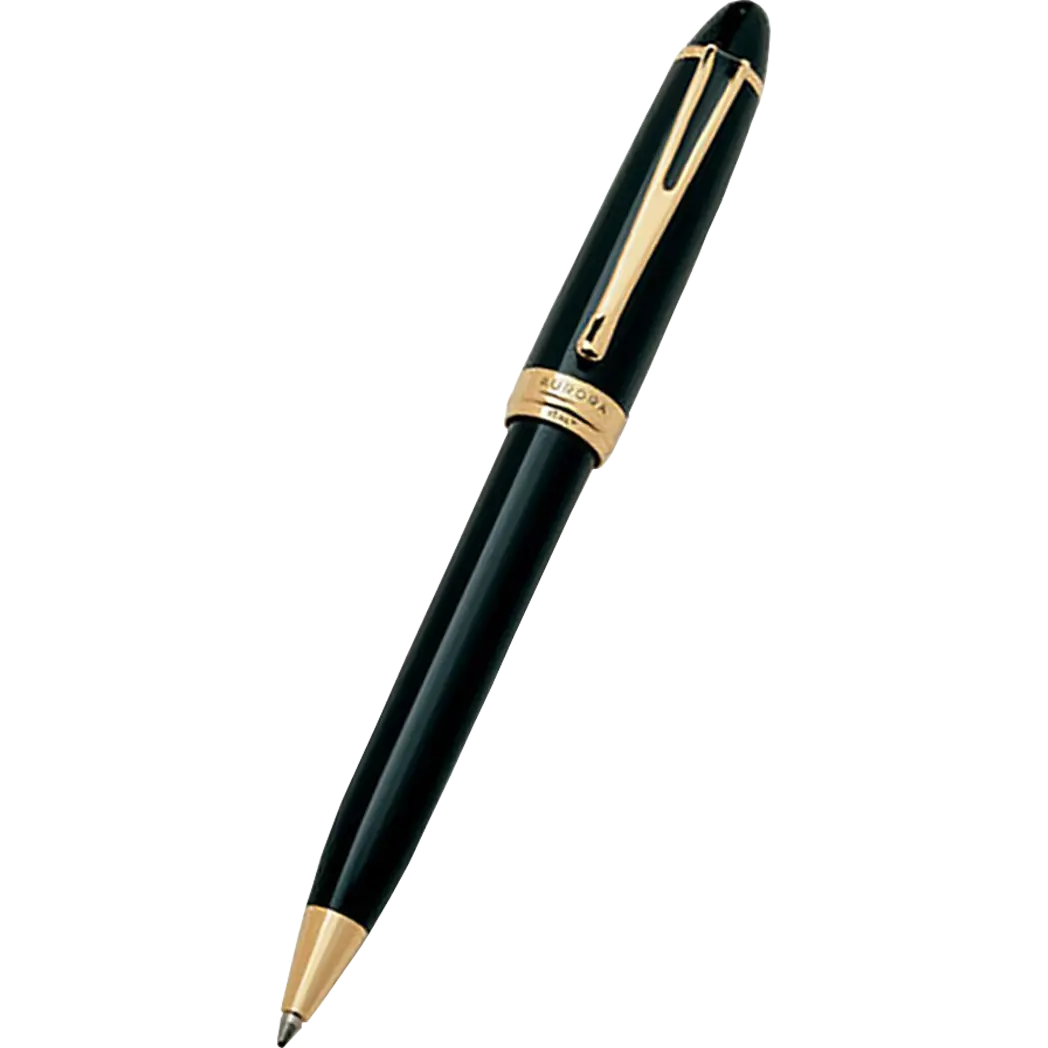 Aurora Ipsilon Deluxe Ballpoint Pen - Black-Pen Boutique Ltd