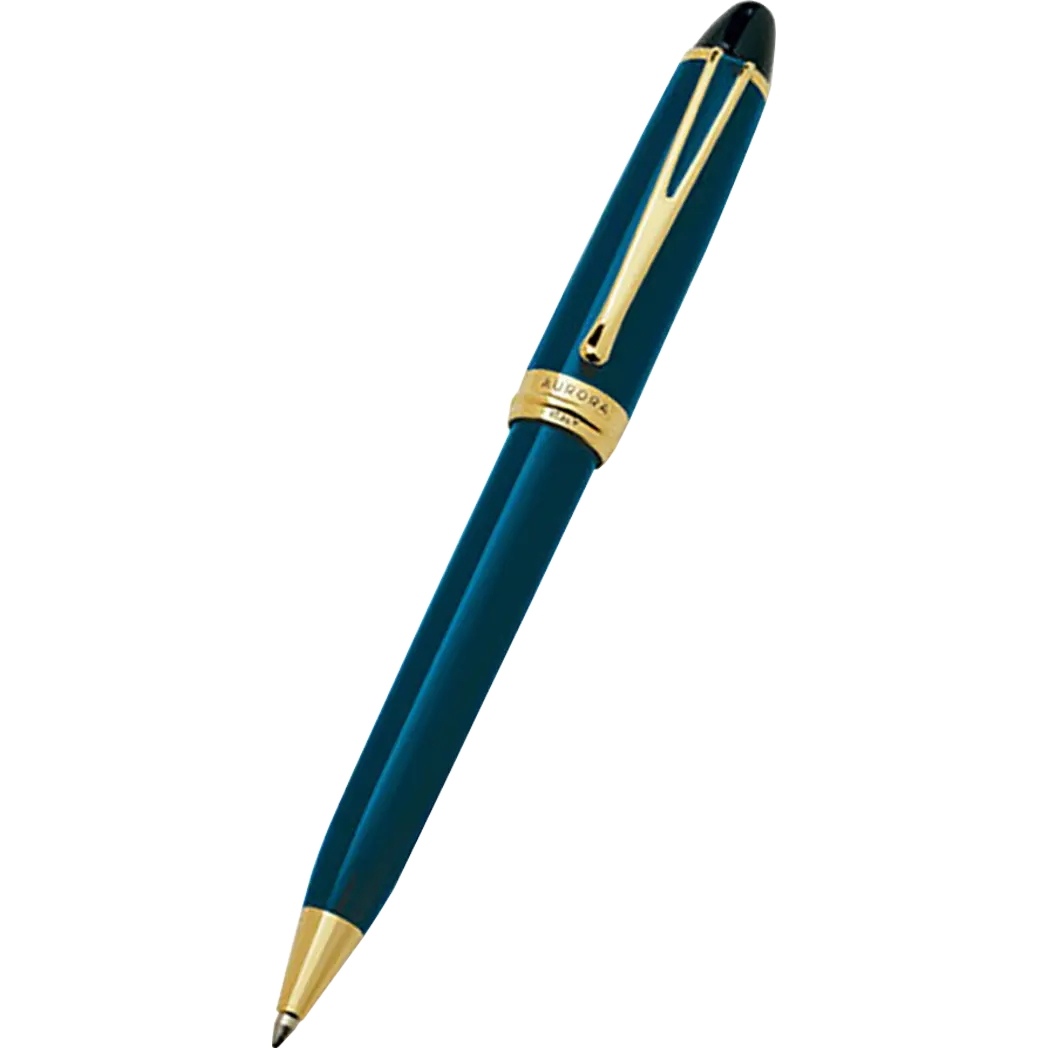 Aurora Ipsilon Deluxe Ballpoint Pen - Blue-Pen Boutique Ltd