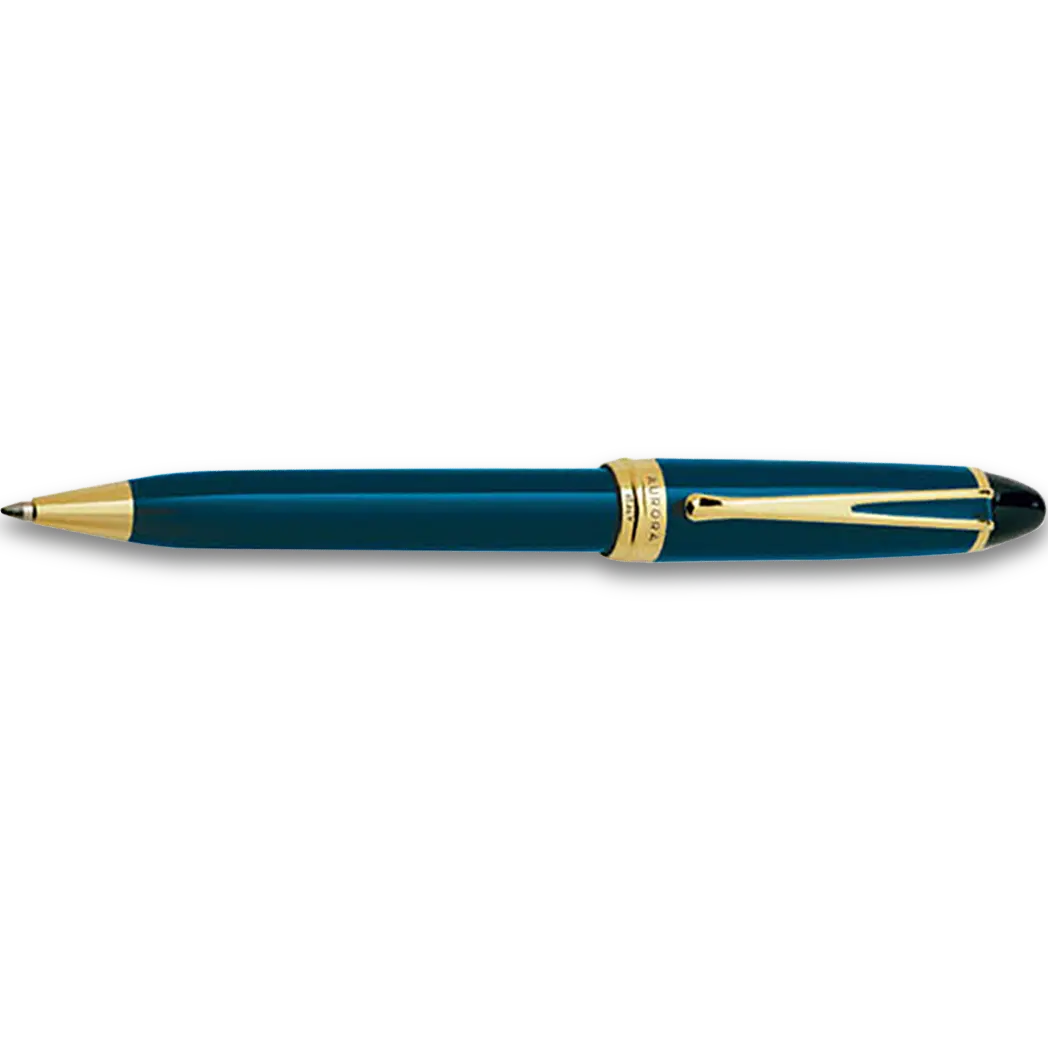 Aurora Ipsilon Deluxe Ballpoint Pen - Blue-Pen Boutique Ltd