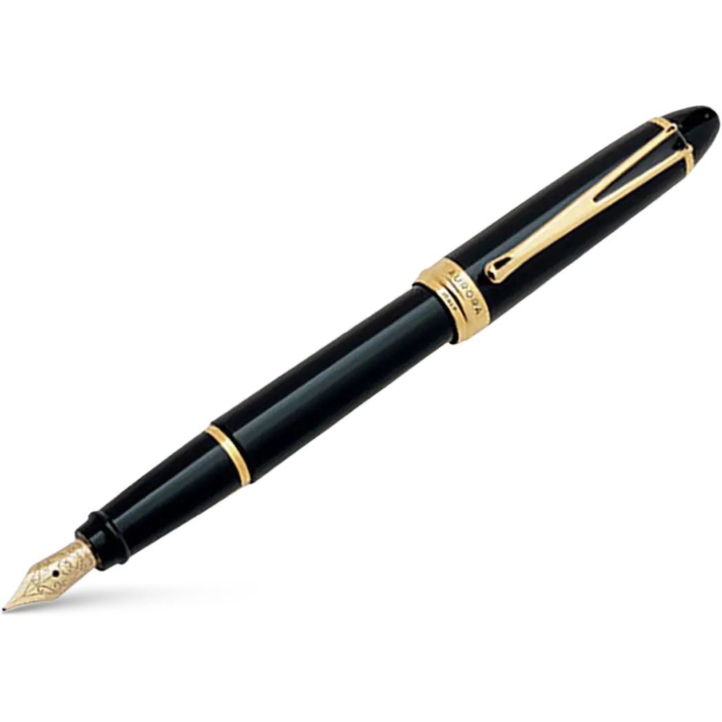 Aurora Ipsilon Deluxe Fountain Pen - Black - 14K Gold Nib-Pen Boutique Ltd