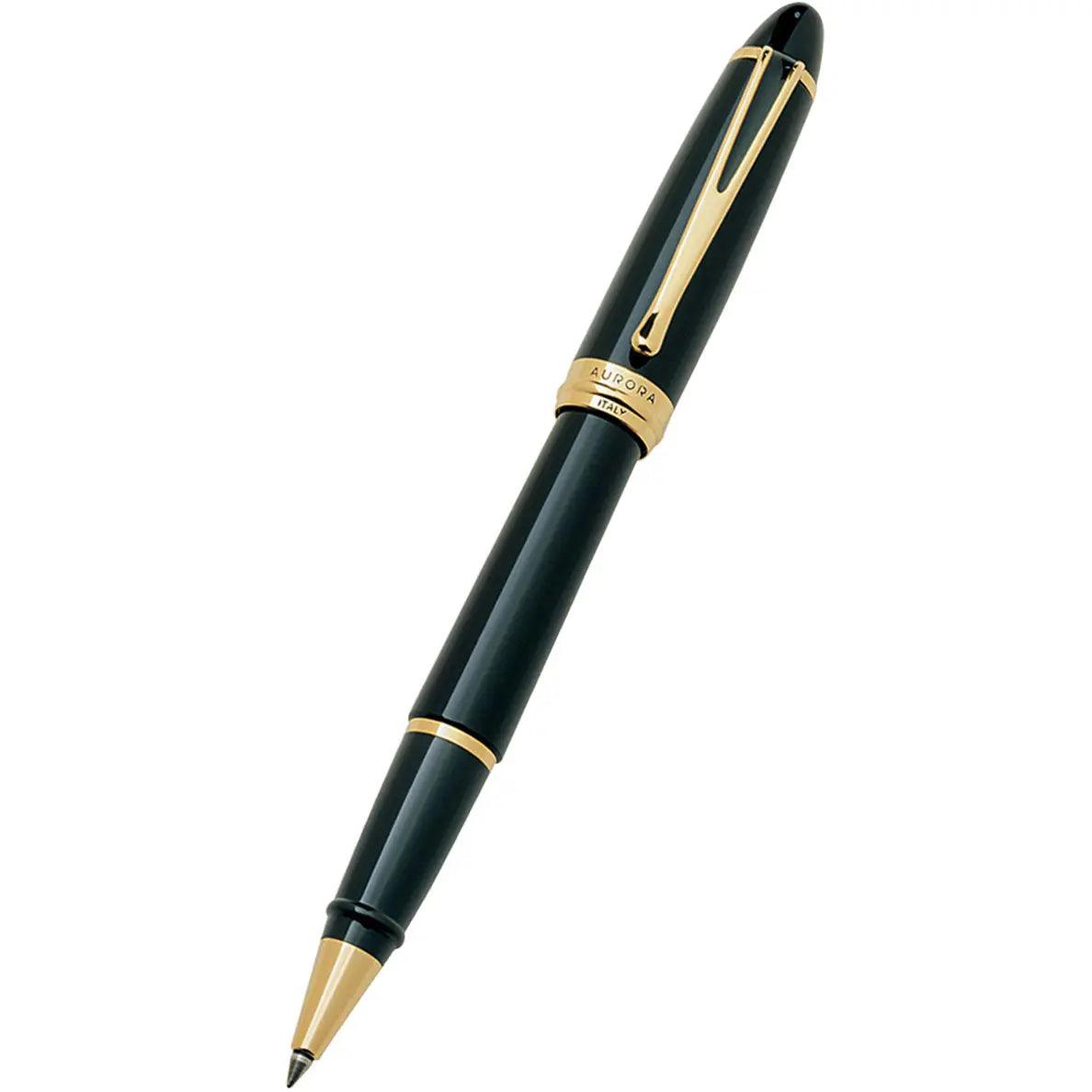 Aurora Ipsilon Deluxe Rollerball Pen - Black-Pen Boutique Ltd