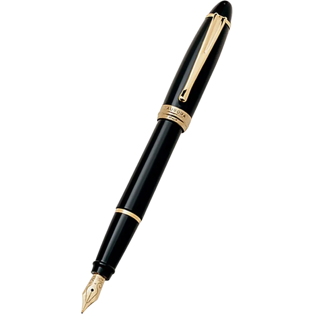 Aurora Ipsilon Fountain Pen - Black-Pen Boutique Ltd