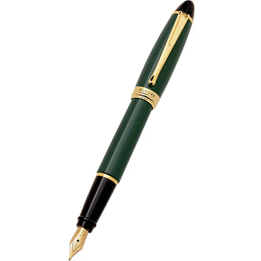 Aurora Ipsilon Fountain Pen - Green-Pen Boutique Ltd