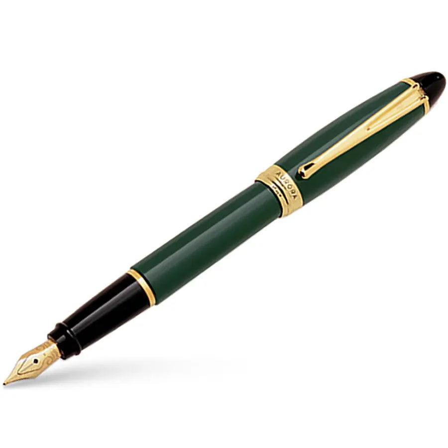 Aurora Ipsilon Fountain Pen - Green-Pen Boutique Ltd