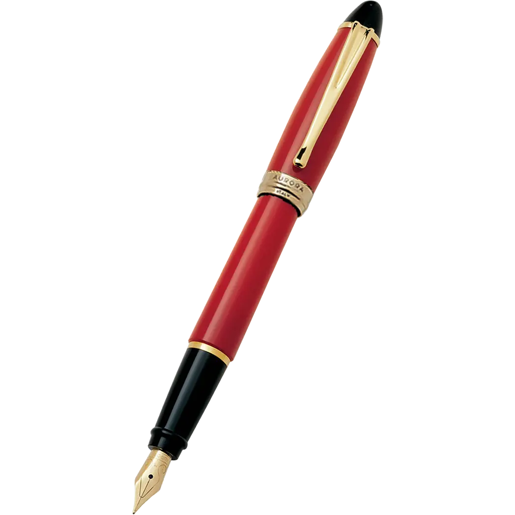 Aurora Ipsilon Fountain Pen - Red-Pen Boutique Ltd