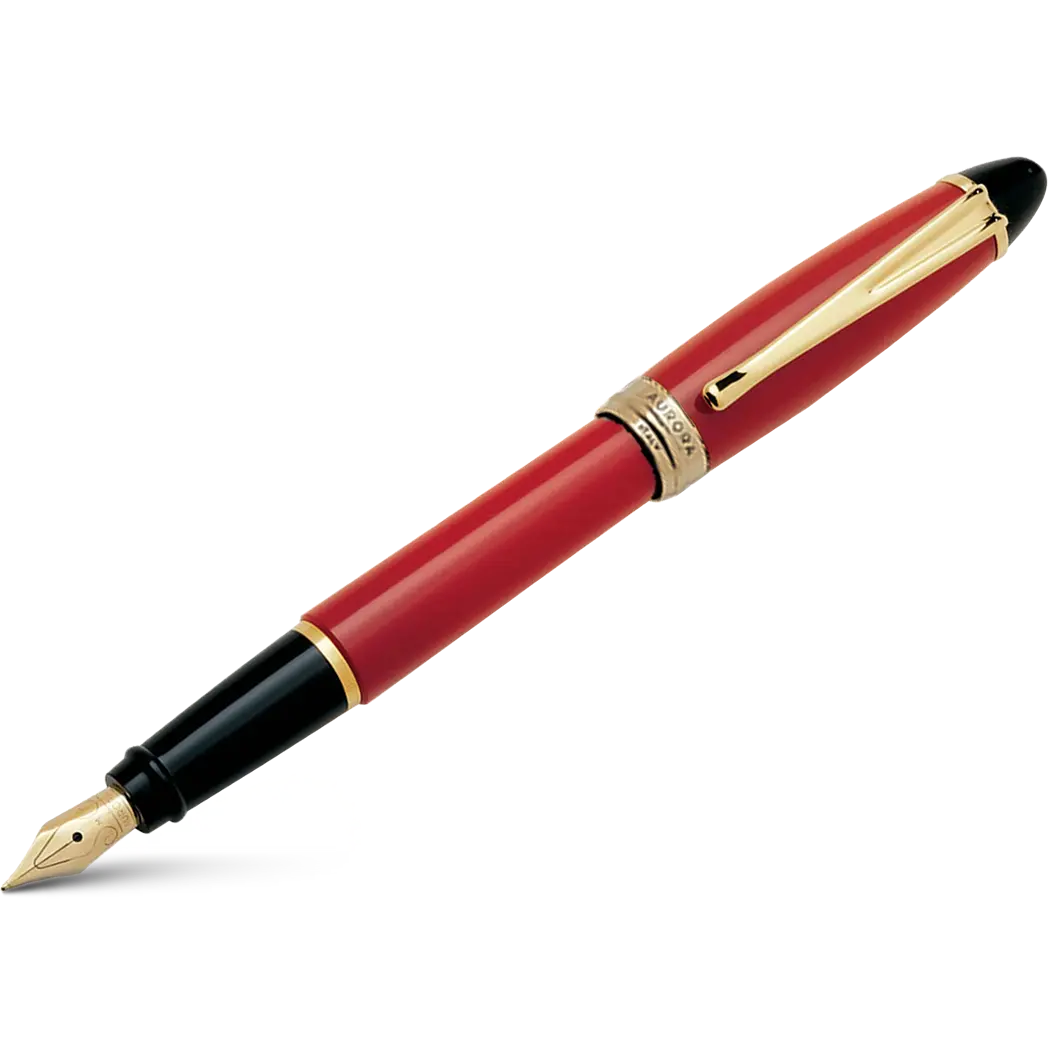 Aurora Ipsilon Fountain Pen - Red-Pen Boutique Ltd