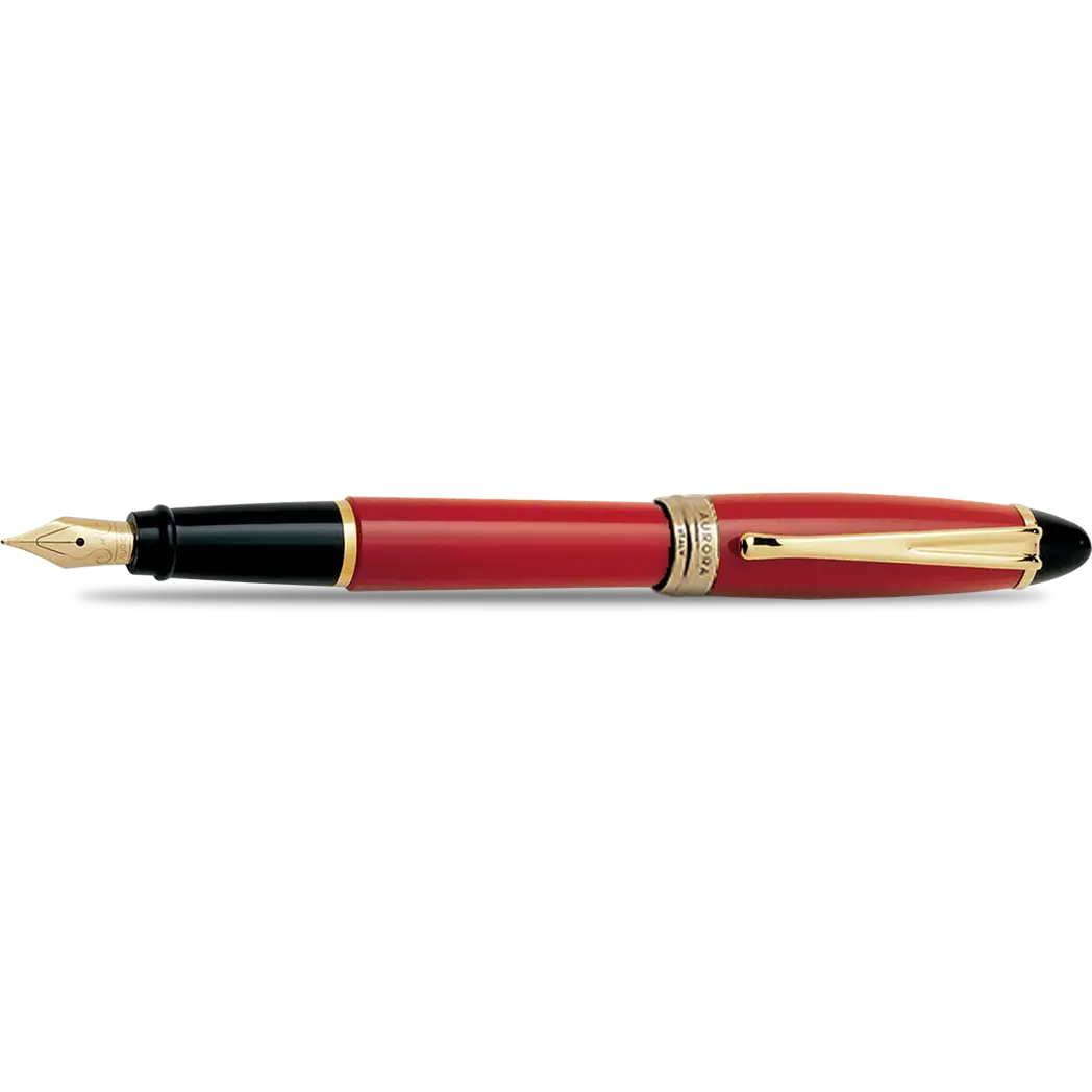 Aurora Ipsilon Fountain Pen - Red-Pen Boutique Ltd