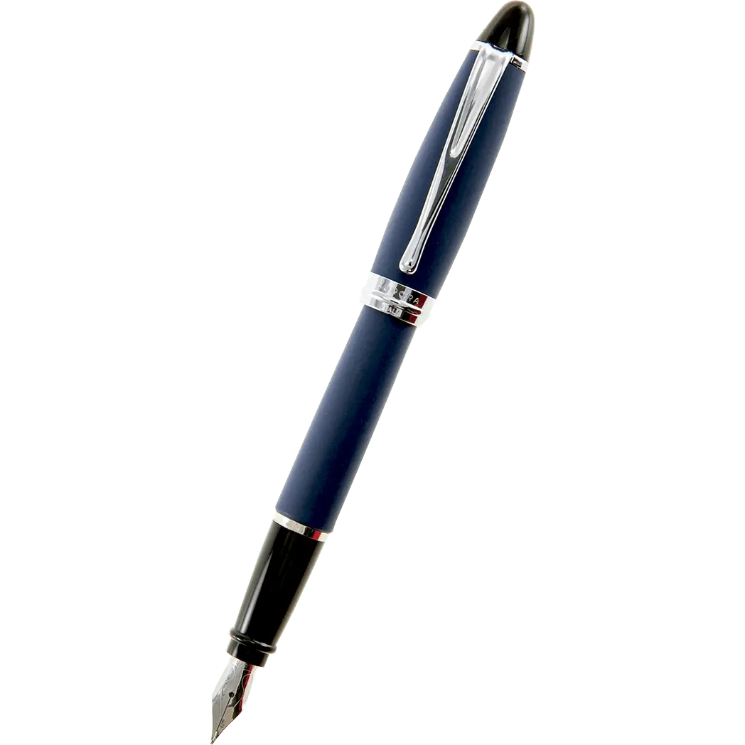 Aurora Ipsilon Fountain Pen - Satin Blue-Pen Boutique Ltd