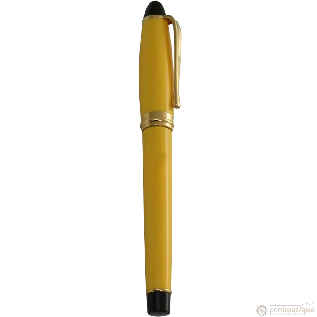 Aurora Ipsilon Fountain Pen - Yellow-Pen Boutique Ltd