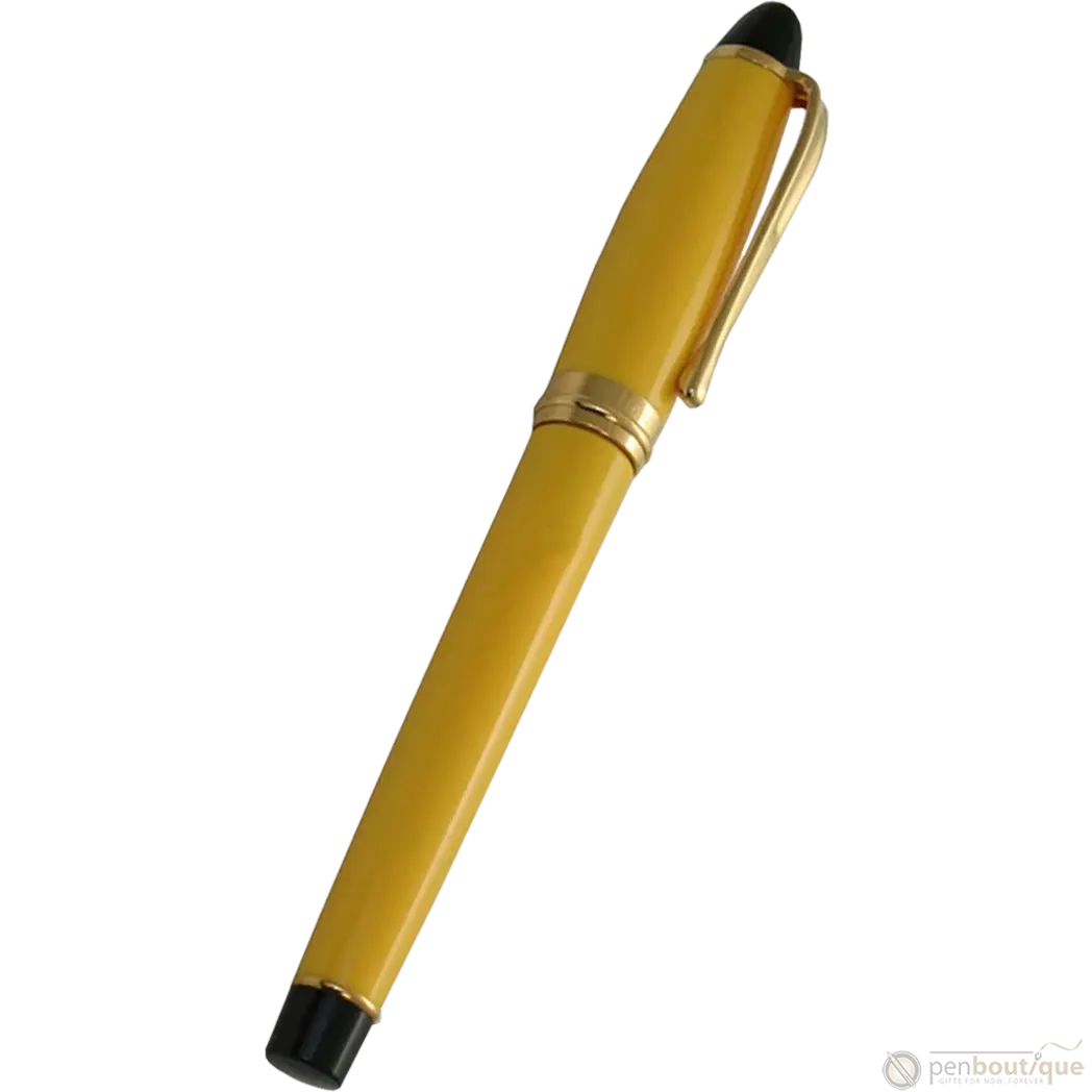 Aurora Ipsilon Fountain Pen - Yellow-Pen Boutique Ltd