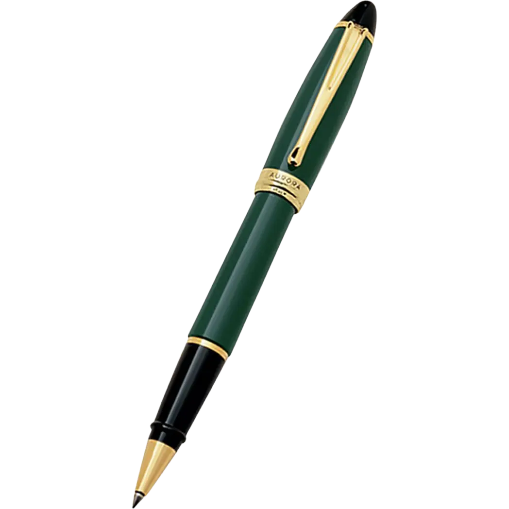 Aurora Ipsilon Rollerball Pen - Green-Pen Boutique Ltd