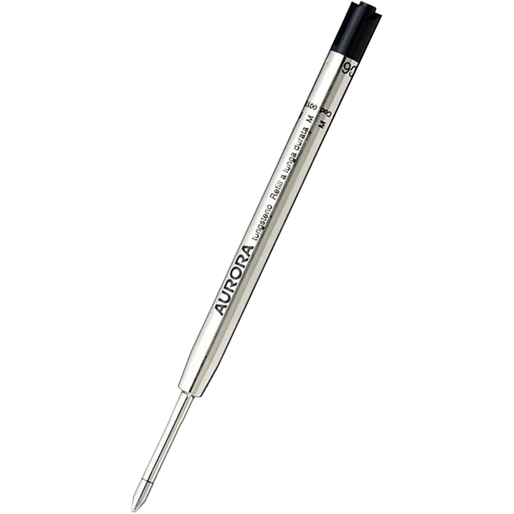 Aurora Long Life Ballpoint Refill - Black - Broad-Pen Boutique Ltd