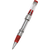 Aurora Optima Demonstrator Rollerball Pen - Red Auroloide - Chrome Trim-Pen Boutique Ltd