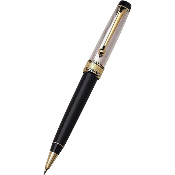 Aurora Optima Pencil - Solid Silver - 0.7 mm-Pen Boutique Ltd