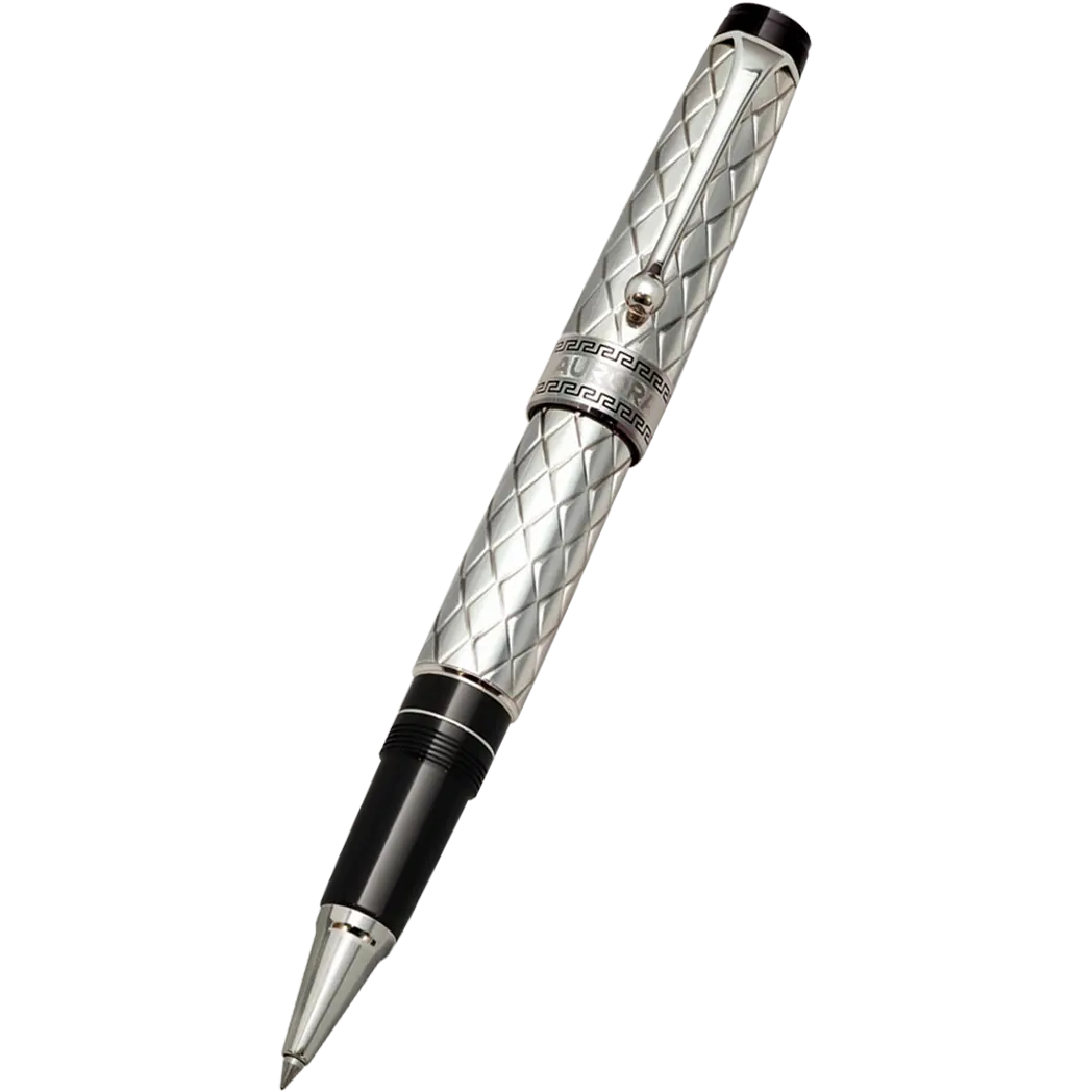 Aurora Optima Riflessi Rollerball Pen - Sterling Silver-Pen Boutique Ltd