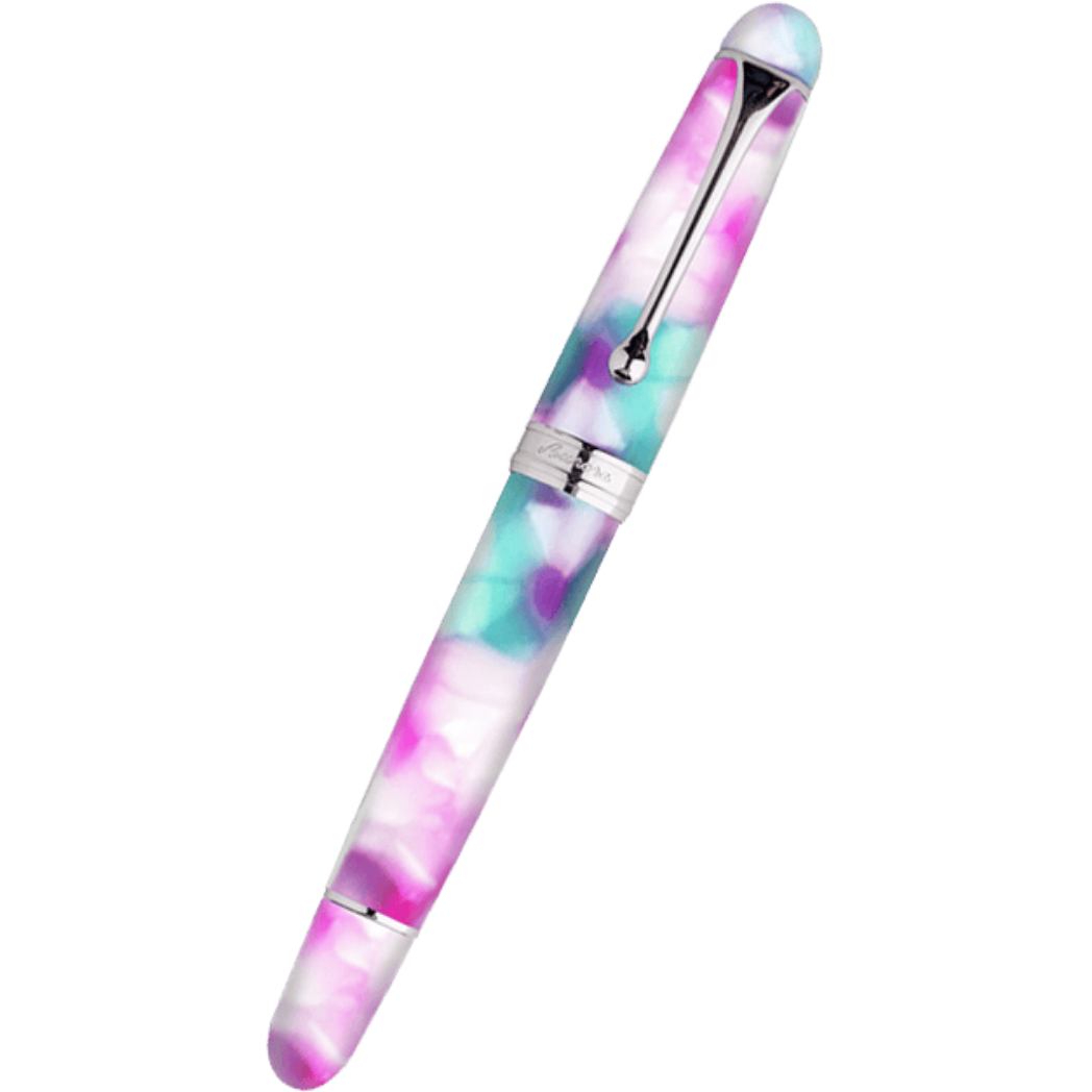 Aurora 888 Mantova Fountain Pen - Mottled Pink Auroloide - 18k Nib (Limited Edition)-Pen Boutique Ltd
