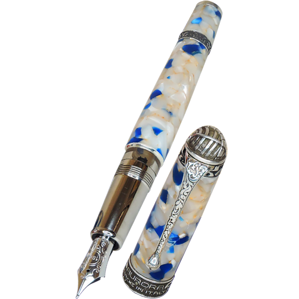 Aurora Ancient Maps Fountain Pen - Fra Mauro - 18K Gold Nib (Limited Edition)-Pen Boutique Ltd