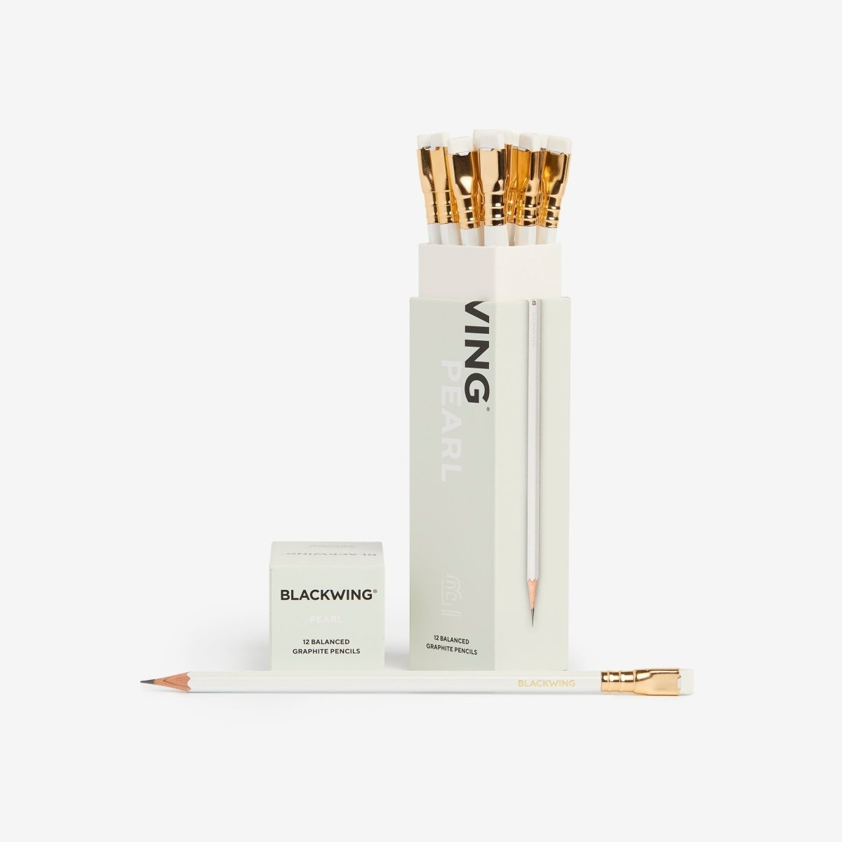 Blackwing 602 - Pearl (Set of 12)-Pen Boutique Ltd