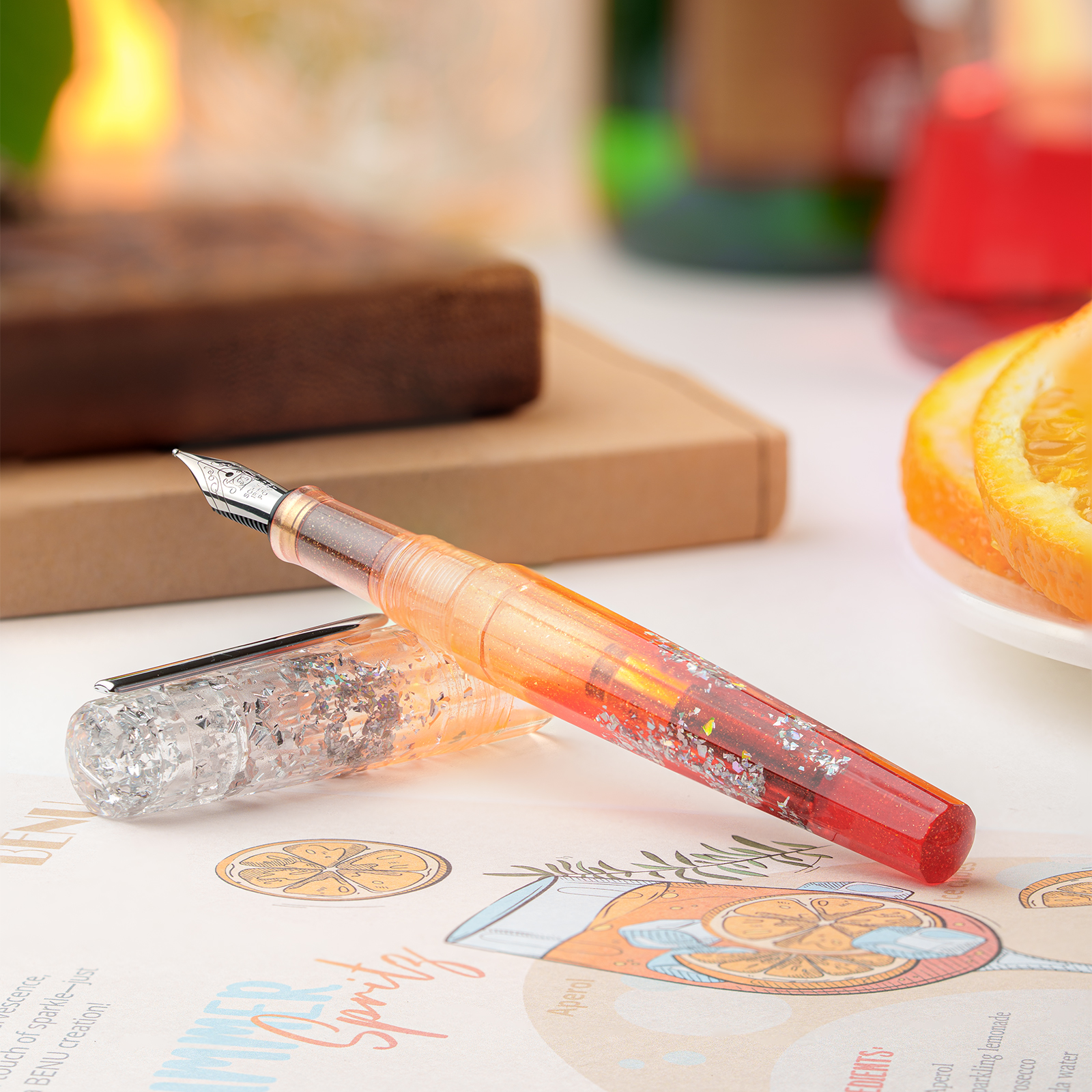 Benu Euphoria Fountain Pen - Summer Spritz (North America Exclusive) - Pen Boutique Ltd