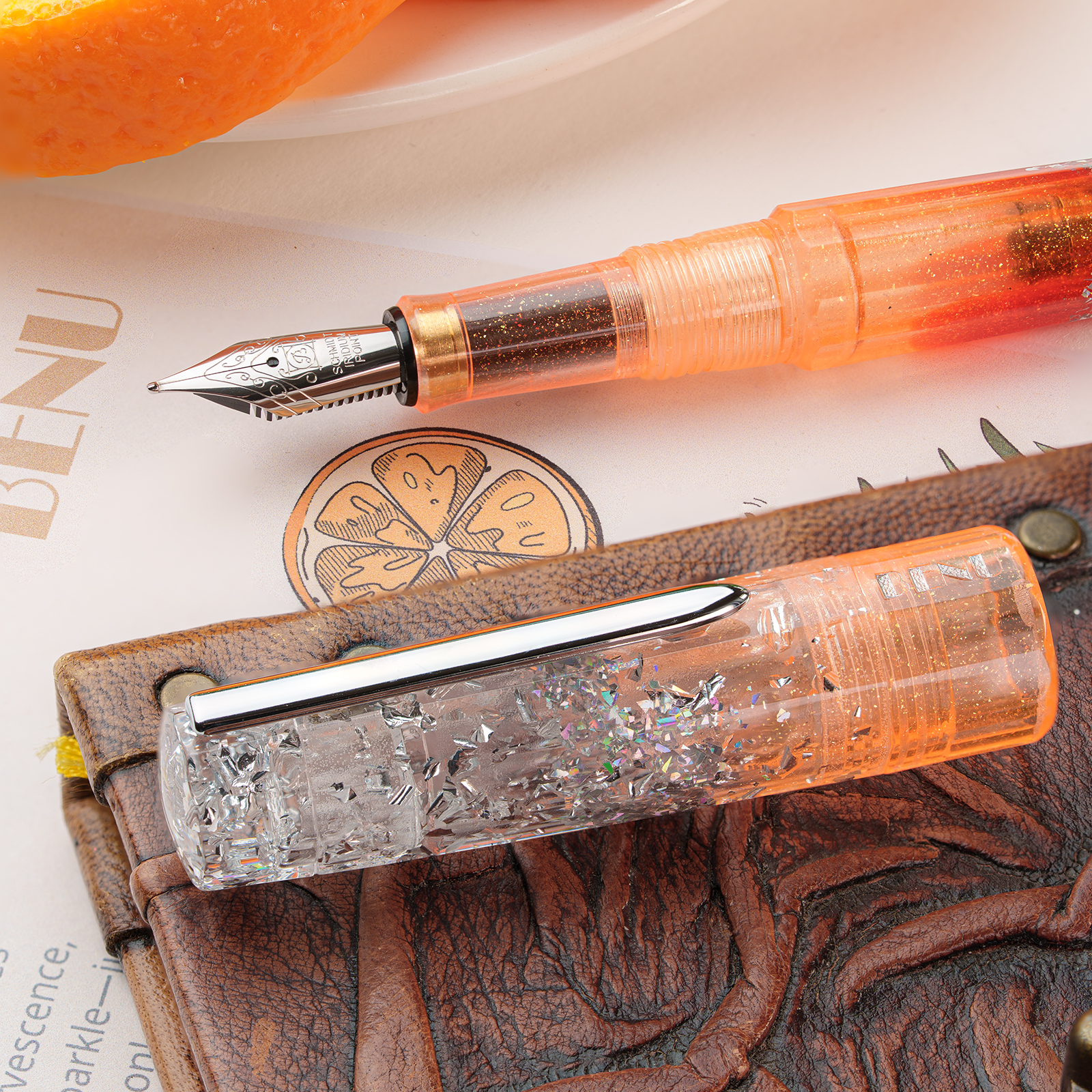 Benu Euphoria Fountain Pen - Summer Spritz (North America Exclusive) - Pen Boutique Ltd