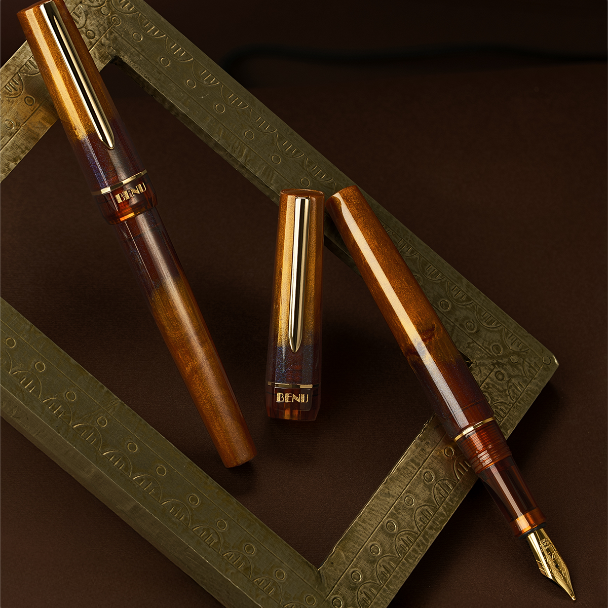 Benu Haute Fountain Pen - Decadence-Pen Boutique Ltd