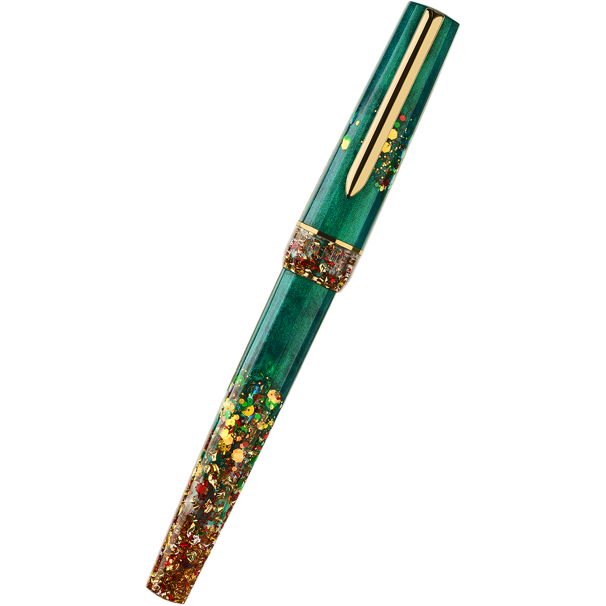 Benu Haute Fountain Pen - Tribute to Emerald Eve (Christmas Special Edition)-Pen Boutique Ltd