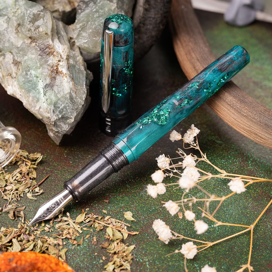 Benu Talisman Fountain Pen - Cat's Eye - Pen Boutique Ltd