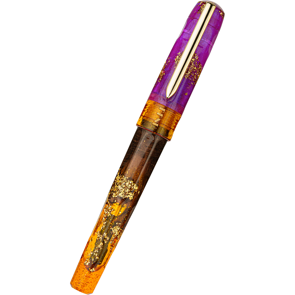 Benu Talisman Fountain Pen - Ametrine-Pen Boutique Ltd