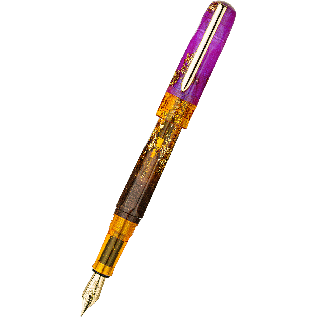 Benu Talisman Fountain Pen - Ametrine-Pen Boutique Ltd