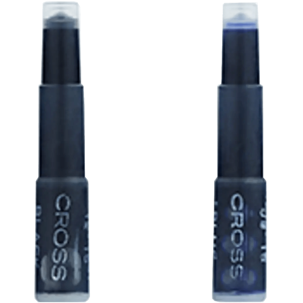 Cross Fountain Pen Ink Cartridges - Blue/Black - Pen Boutique Ltd