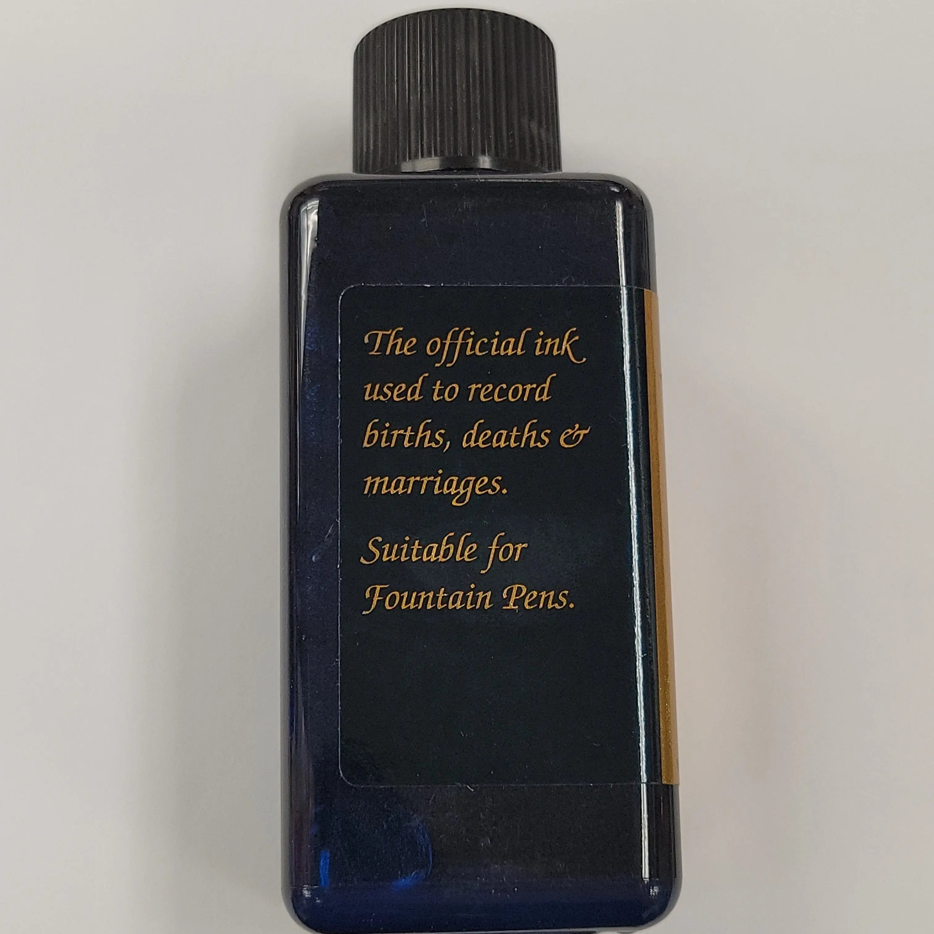 Diamine Blue/Black Registrars Ink - 100 ml-Pen Boutique Ltd