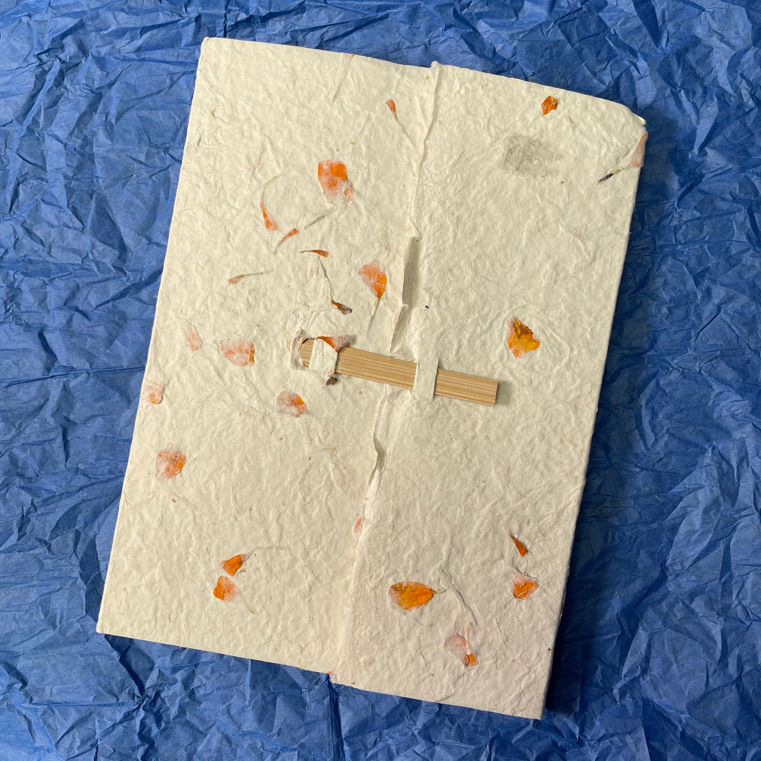 Monk Paper Lokta Stationery Writing Set - Marigold-Pen Boutique Ltd