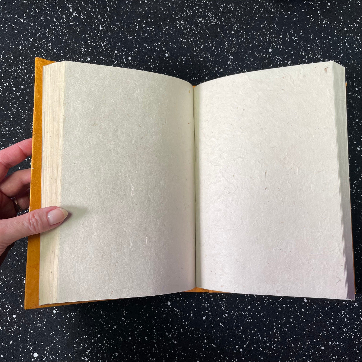 Monk Paper Hard Cover Journal - Saffron-Pen Boutique Ltd