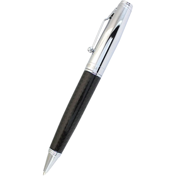 Monteverde Invincia Chrome/CF Ballpoint Pen-Pen Boutique Ltd