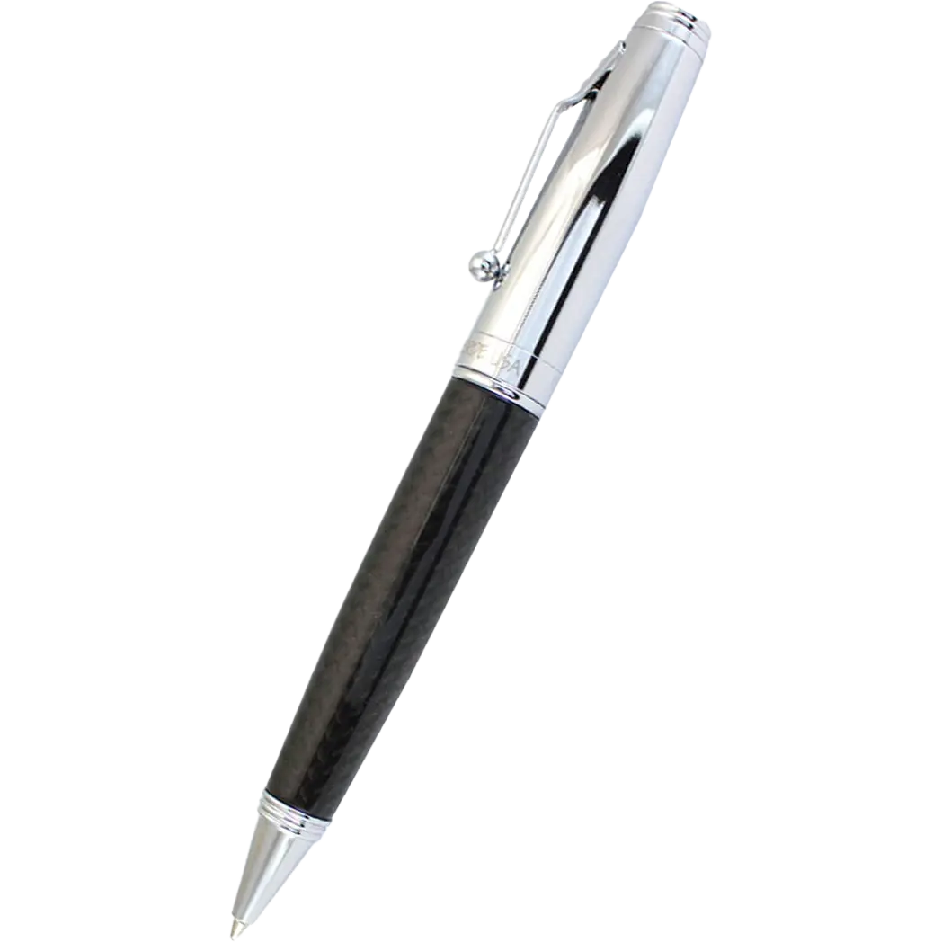 Monteverde Invincia Chrome/CF Ballpoint Pen-Pen Boutique Ltd