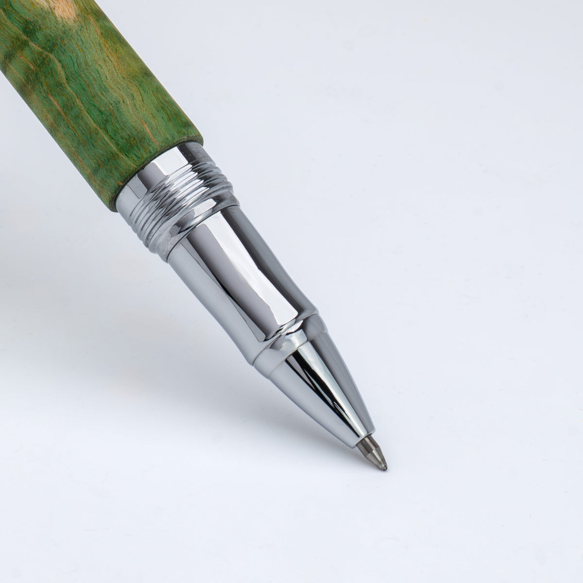 Conklin 1898 Rollerball Pen - Stabilized Wood Matte Green (Limited Edition)