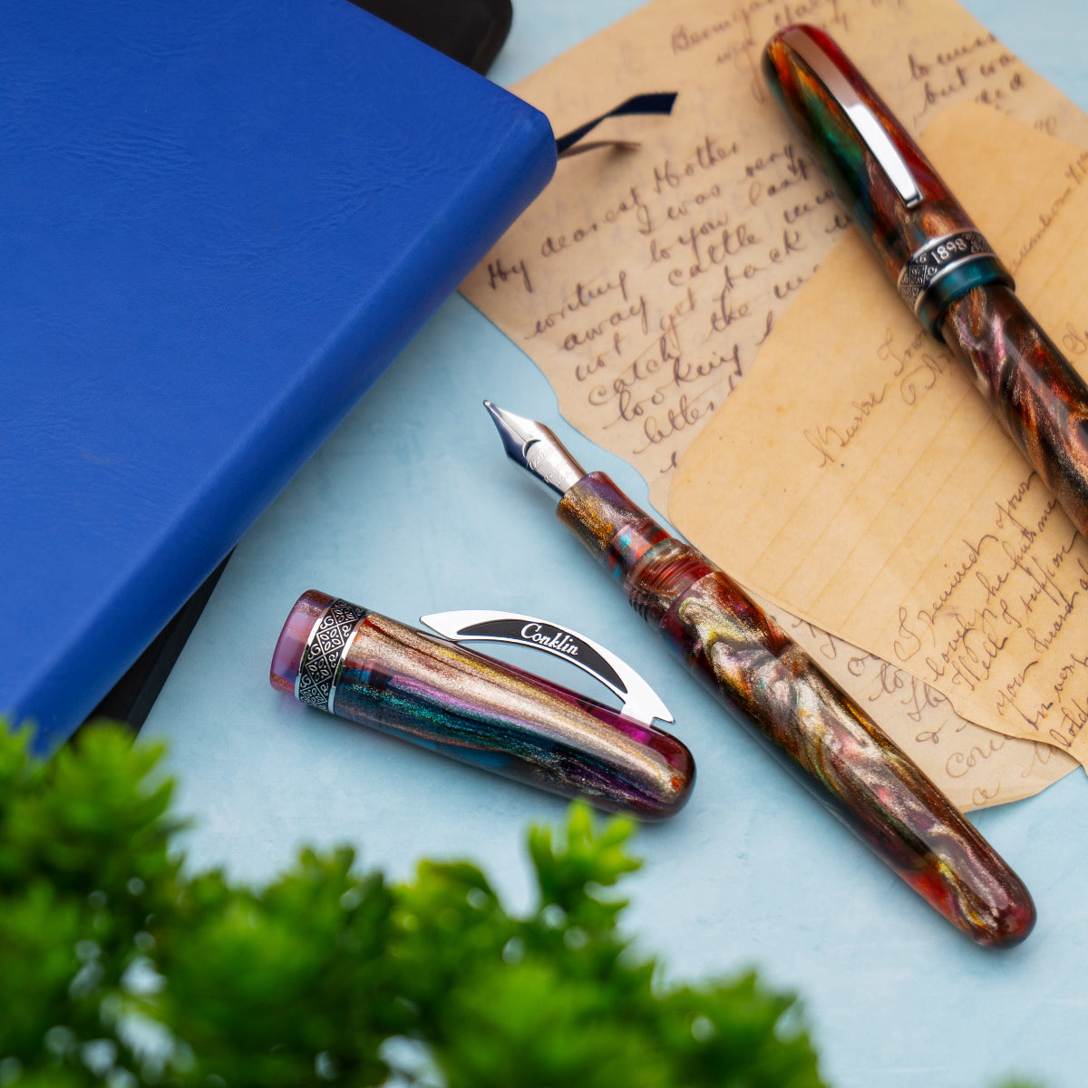 Conklin 1898 Collection Fountain Pen - Primary Manipulation 5.0 (Limited Edition)-Pen Boutique Ltd