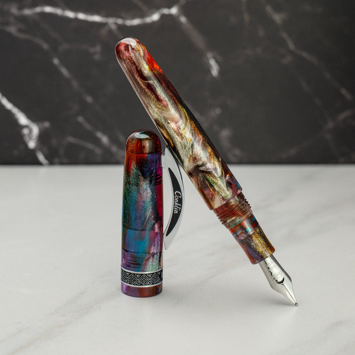 Conklin 1898 Collection Fountain Pen - Primary Manipulation 5.0 (Limited Edition)-Pen Boutique Ltd