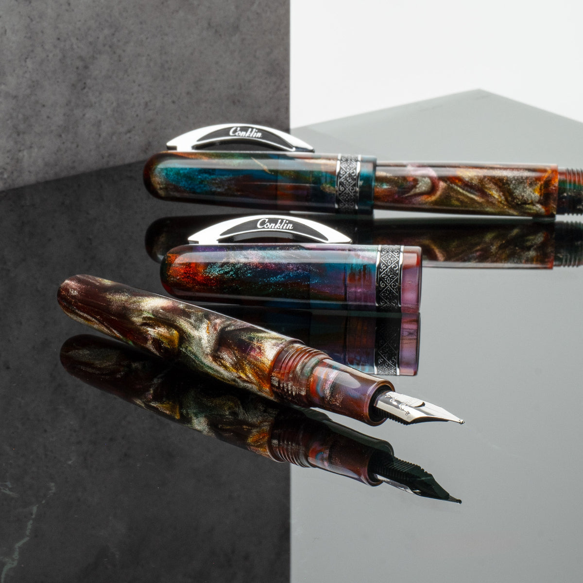 Conklin 1898 Collection Fountain Pen - Primary Manipulation 5.0 (Limited Edition)-Pen Boutique Ltd