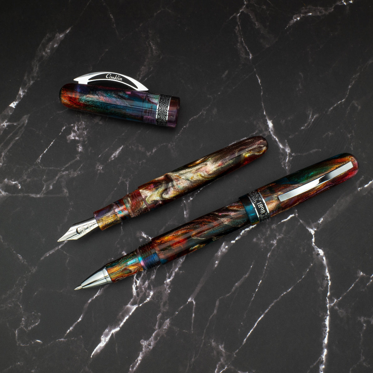 Conklin 1898 Collection Fountain Pen - Primary Manipulation 5.0 (Limited Edition)-Pen Boutique Ltd