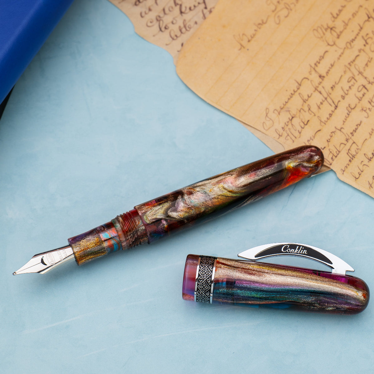 Conklin 1898 Collection Fountain Pen - Primary Manipulation 5.0 (Limited Edition)-Pen Boutique Ltd