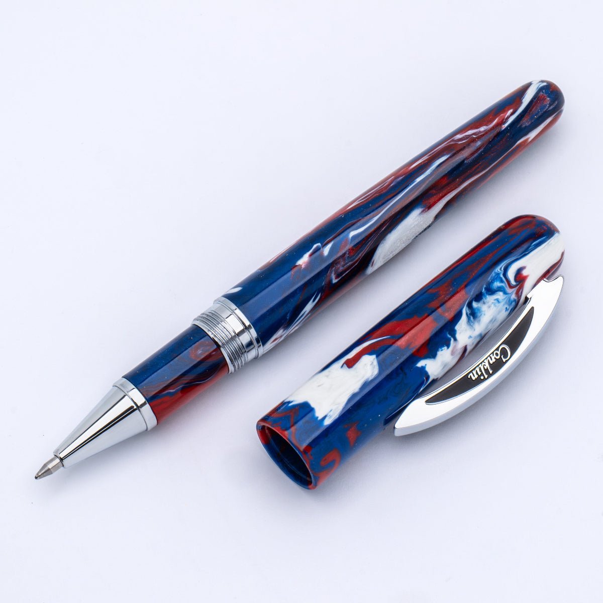 Conklin Streamline Rollerball Pen - USA 250 - Chrome Trim (Limited Edition) - Pen Boutique Ltd