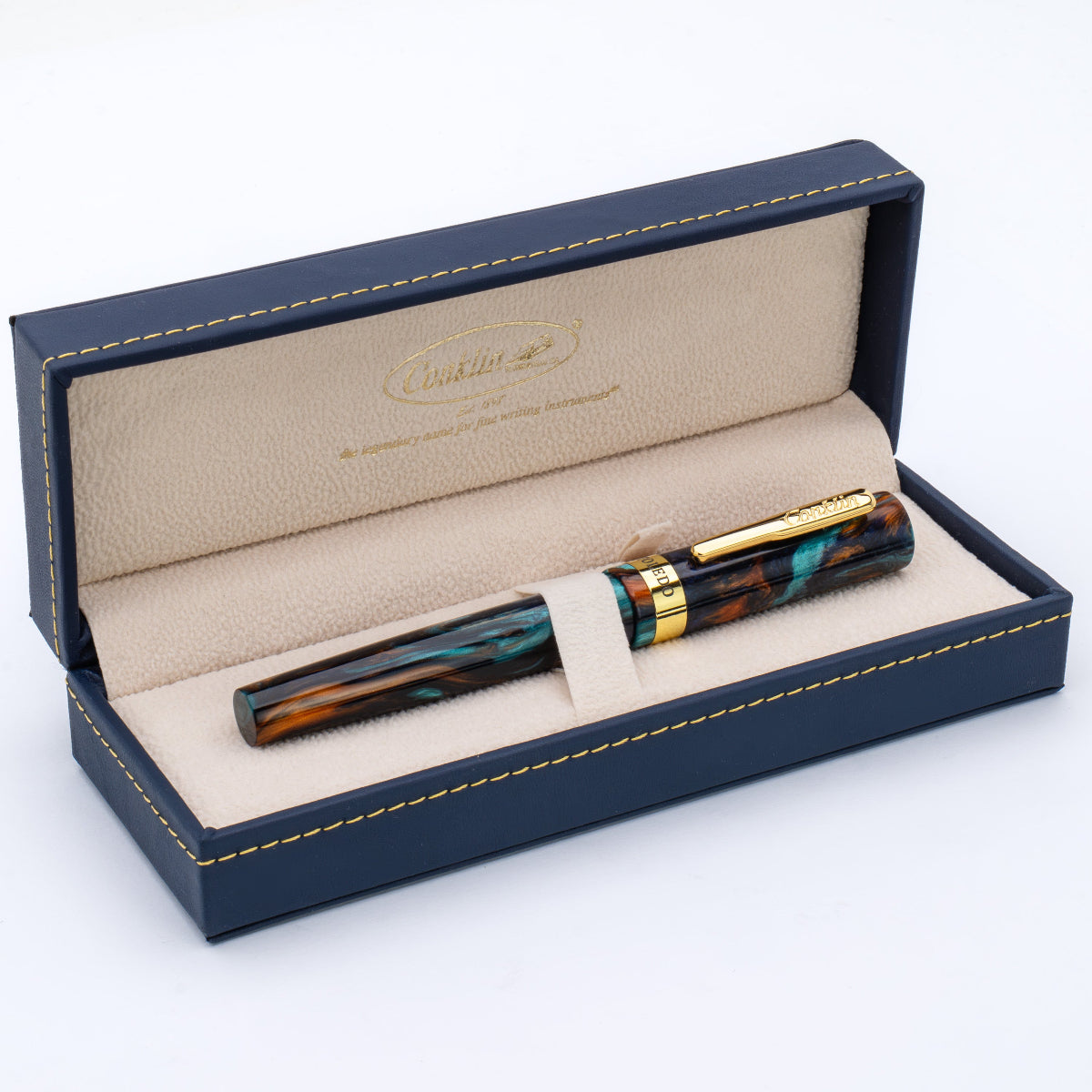Conklin Toledo Fountain Pen - Bohemian Twilight Light Shadow (Pen Boutique Exclusive)-Pen Boutique Ltd