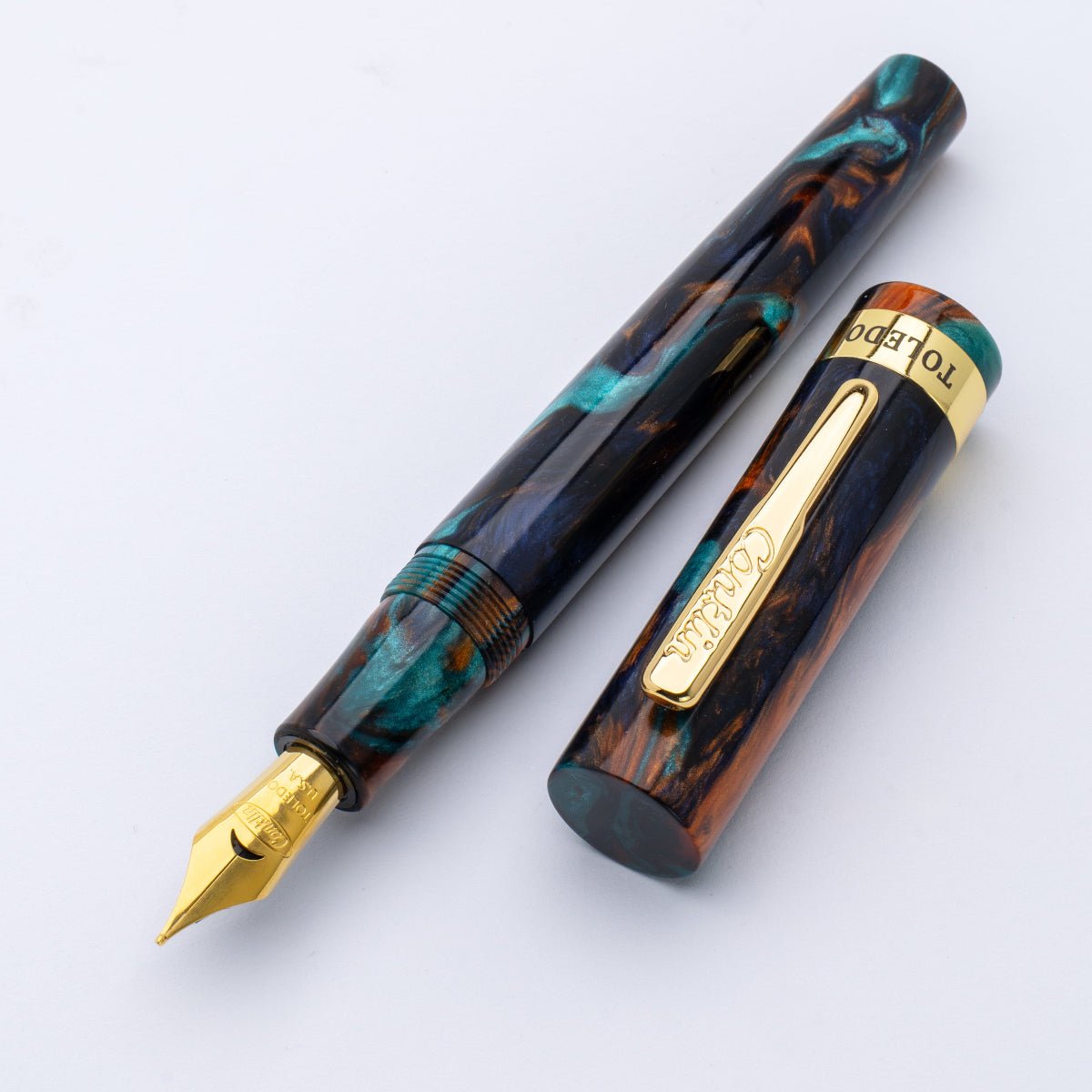 Conklin Toledo Fountain Pen - Limited Edition - Bohemian Twilight Light Shadow (Pen Boutique Exclusive) - Pen Boutique Ltd