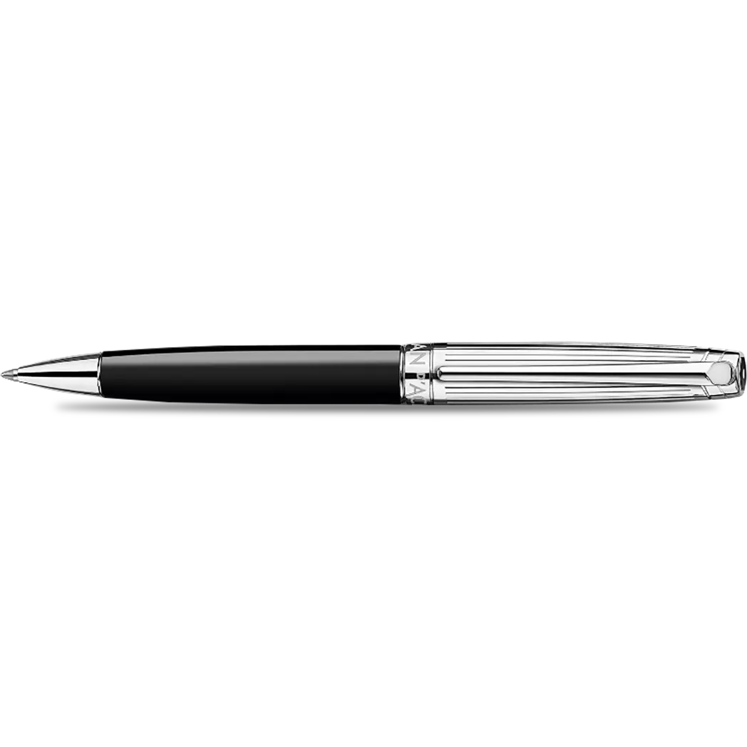 Caran d Ache Leman Bicolor Ballpoint Pen - Black-Pen Boutique Ltd